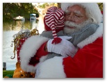 Santa at Christmas Island 2014